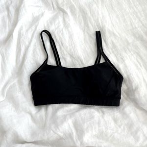 Lululemon black sports bra